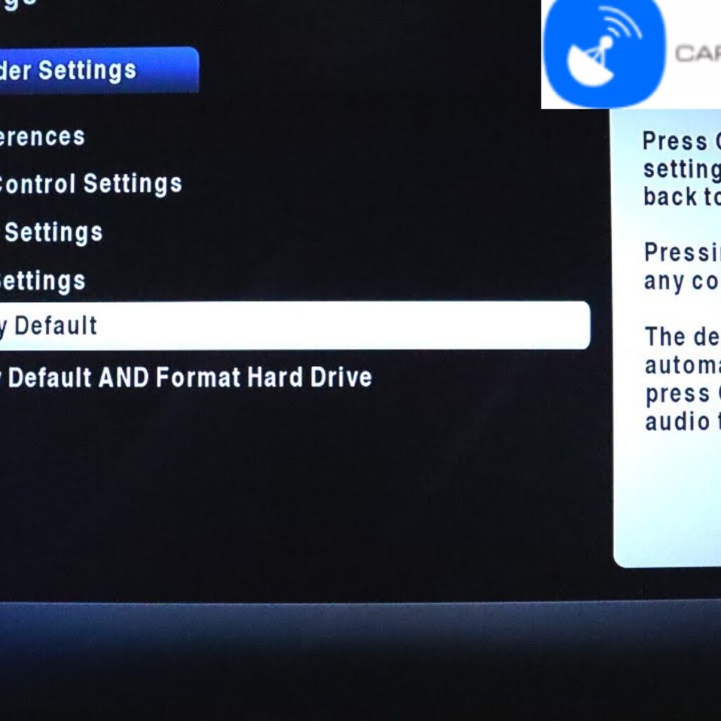 Dstv fault connection